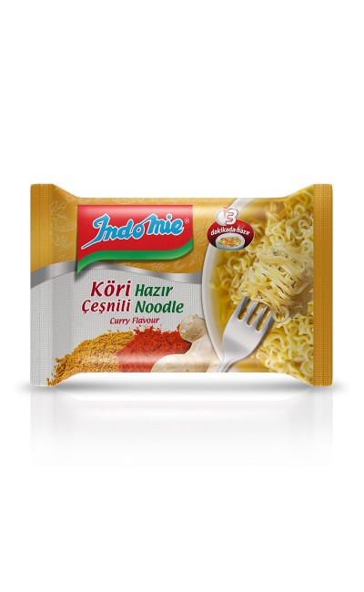 Hazır Noodle Köri Çeşnili