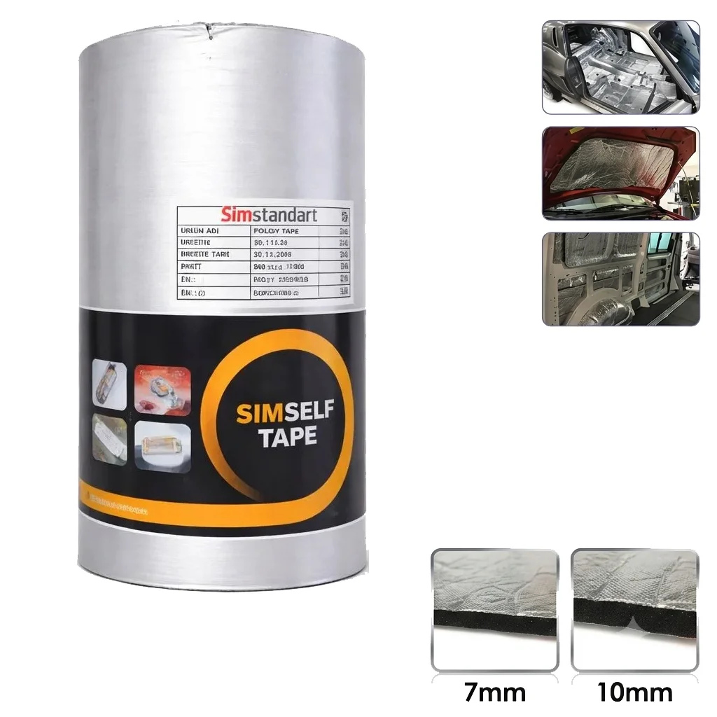 Oto Ses Yalıtımı SimSelf 30 cm 10 mt